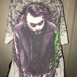 DC Comics Joker Big Print Shirt